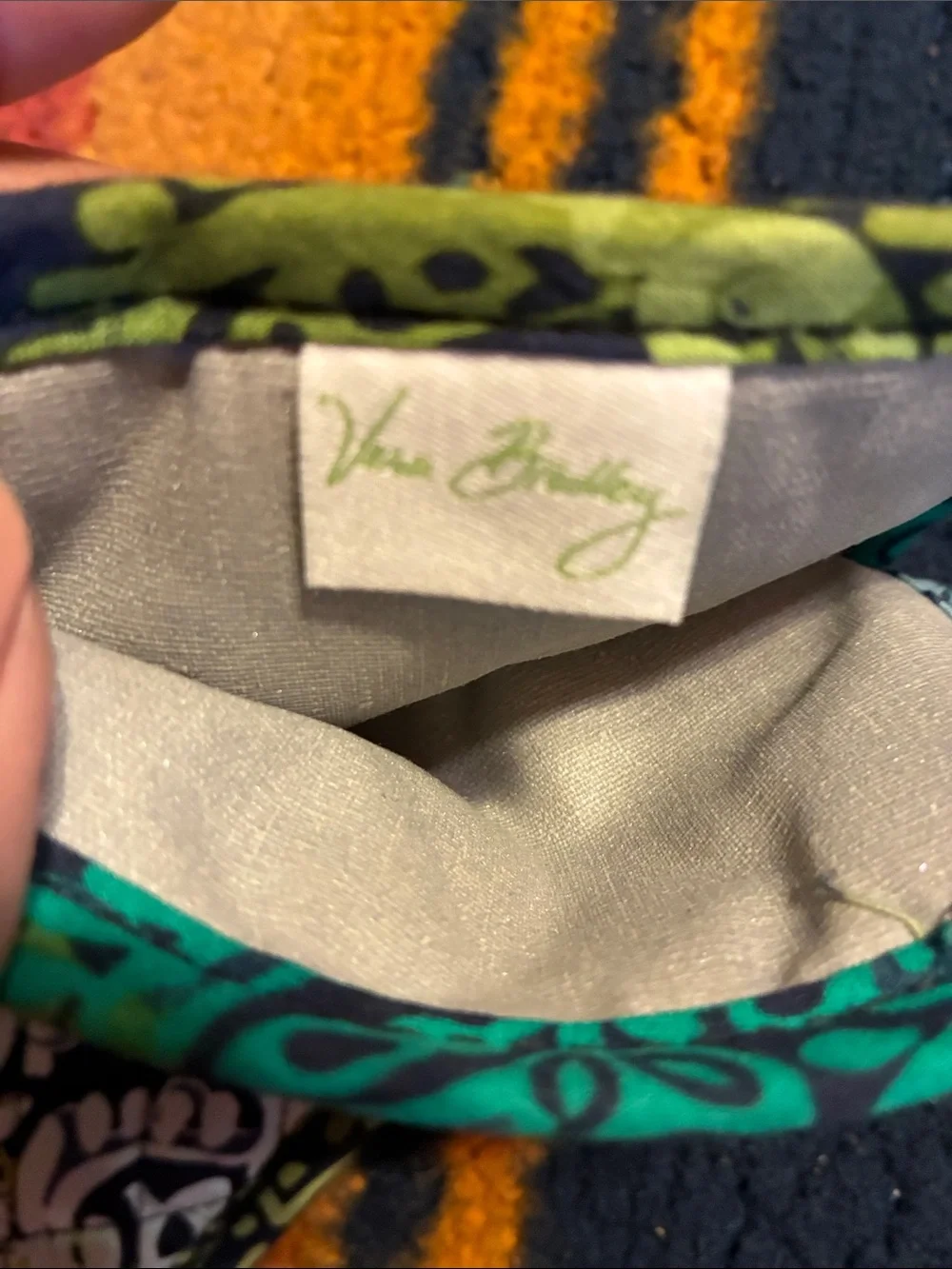 Vera Bradley curling and flat iron cover holder